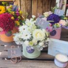 Celebration Hatbox including free gifts candle and Chocolate's and Free Delivery on all sizes.